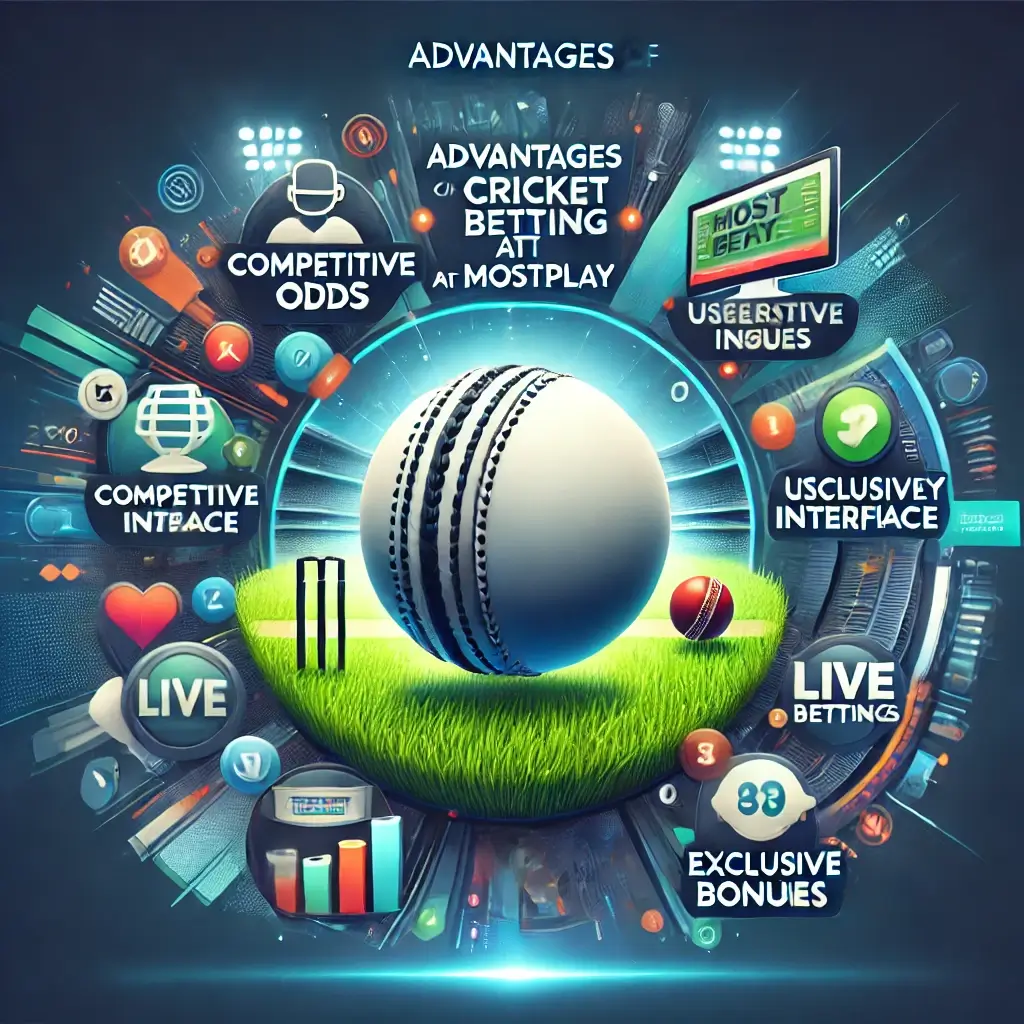 Advantages of Cricket Betting at Mostplay