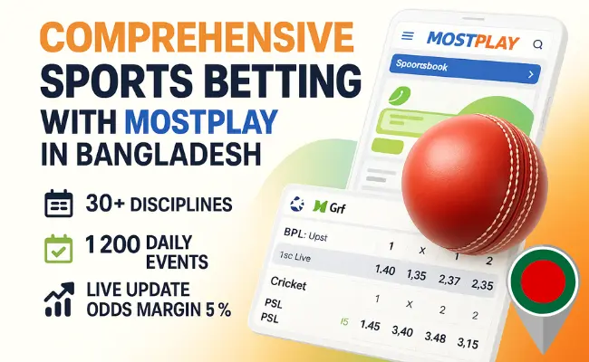 Comprehensive Sports Betting with Mostplay in Bangladesh