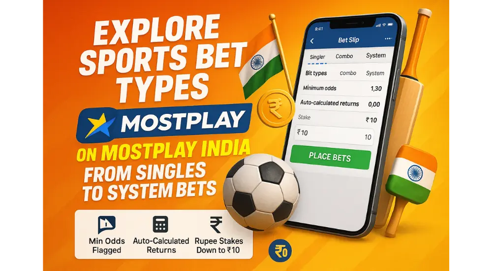 Exploring Sports Bet Types on Mostplay India: From Singles to System Bets