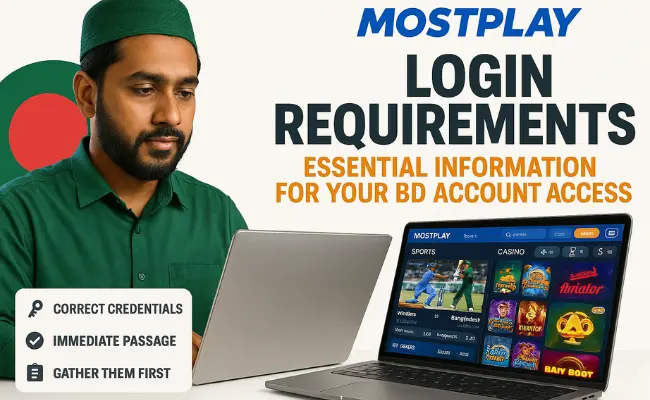 Mostplay Login Requirements: Essential Information for Your BD Account Access