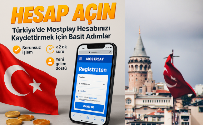 Türkiye'de Mostplay Hesabınızı Kaydettirmek İçin Basit Adımlar